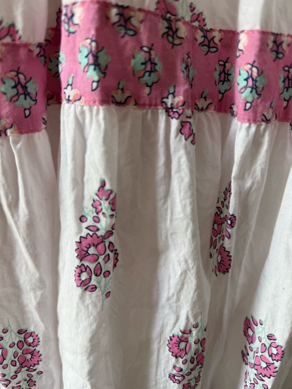 J. Crew Block Print Square Sun Dress Sz 4 - Picture 8 of 11